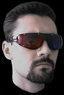 TEKNOBOY CON GLI OCCHIALI 3D
